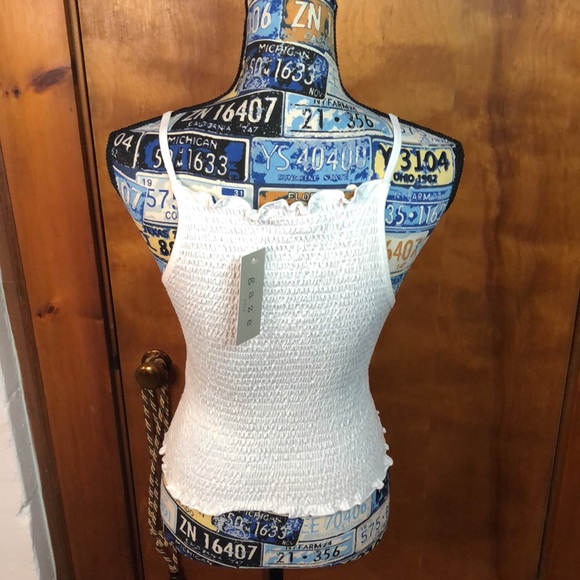 👑 Gaze Textured Tank Top L NWT - Picture 4 of 6